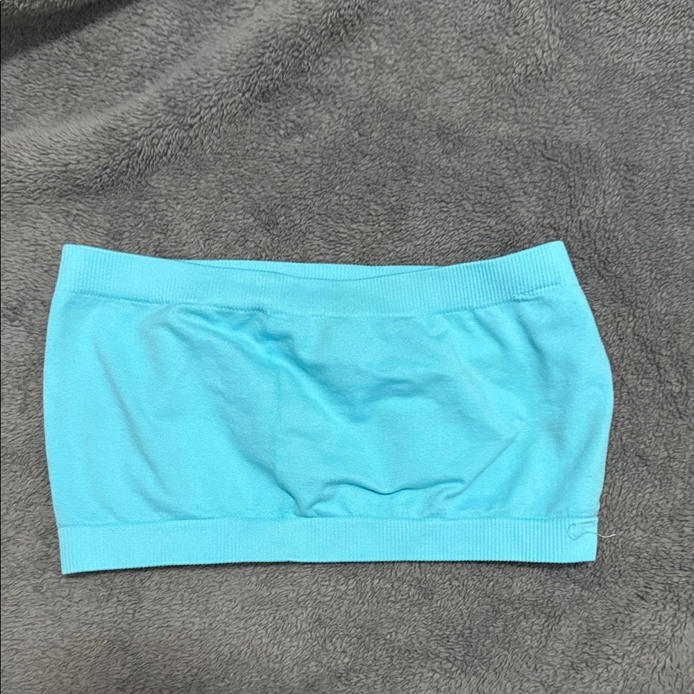 Cristinalove Blue Bandeau Bra